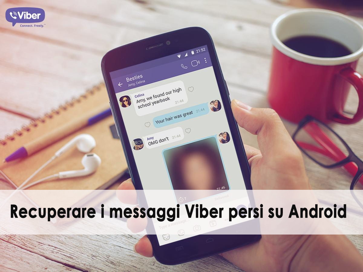 recuperare i messaggi Viber persi su Android