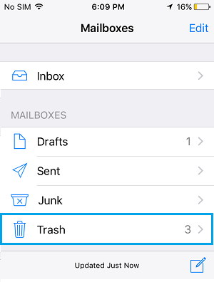 email trash2