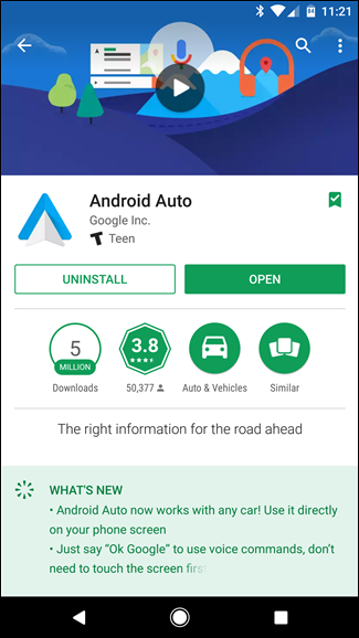 install android auto