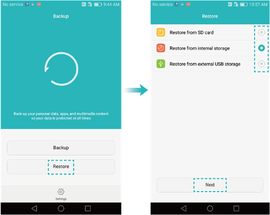 Restore-Huawei