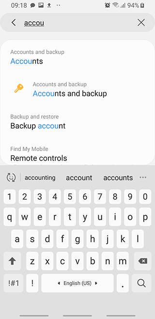 accounts