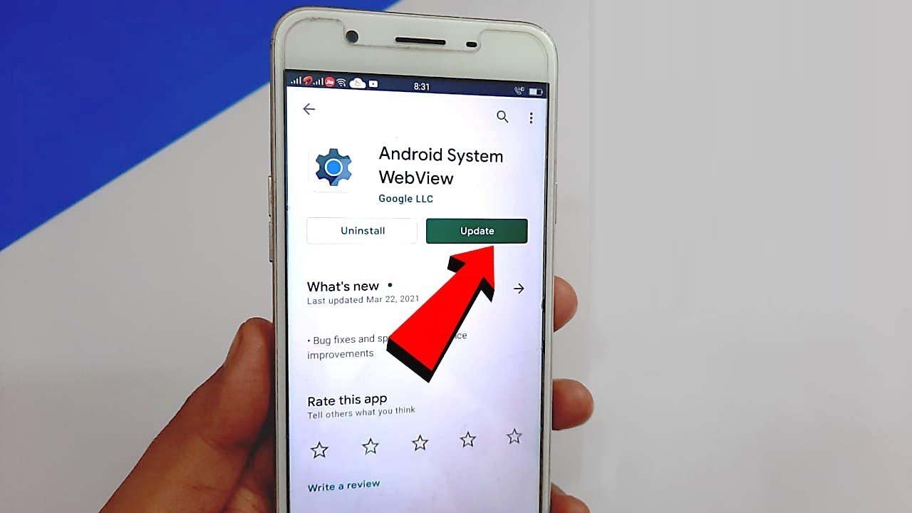 Risolto Android System WebView No aggiornare