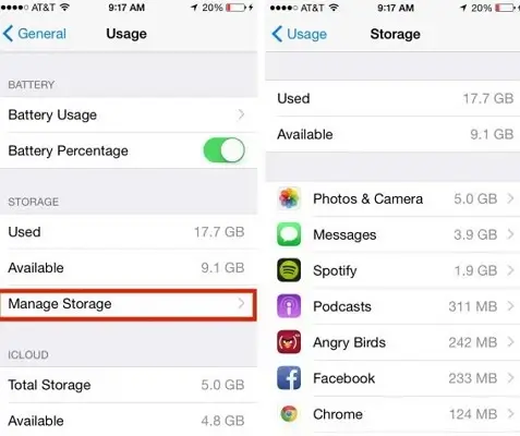 check-iphone-storage