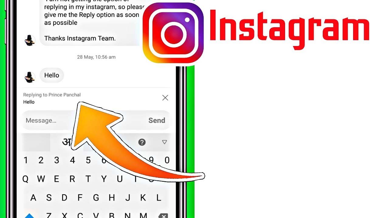 Correggi Messaggio di Instagram Swipe Rispondi Non funziona Android