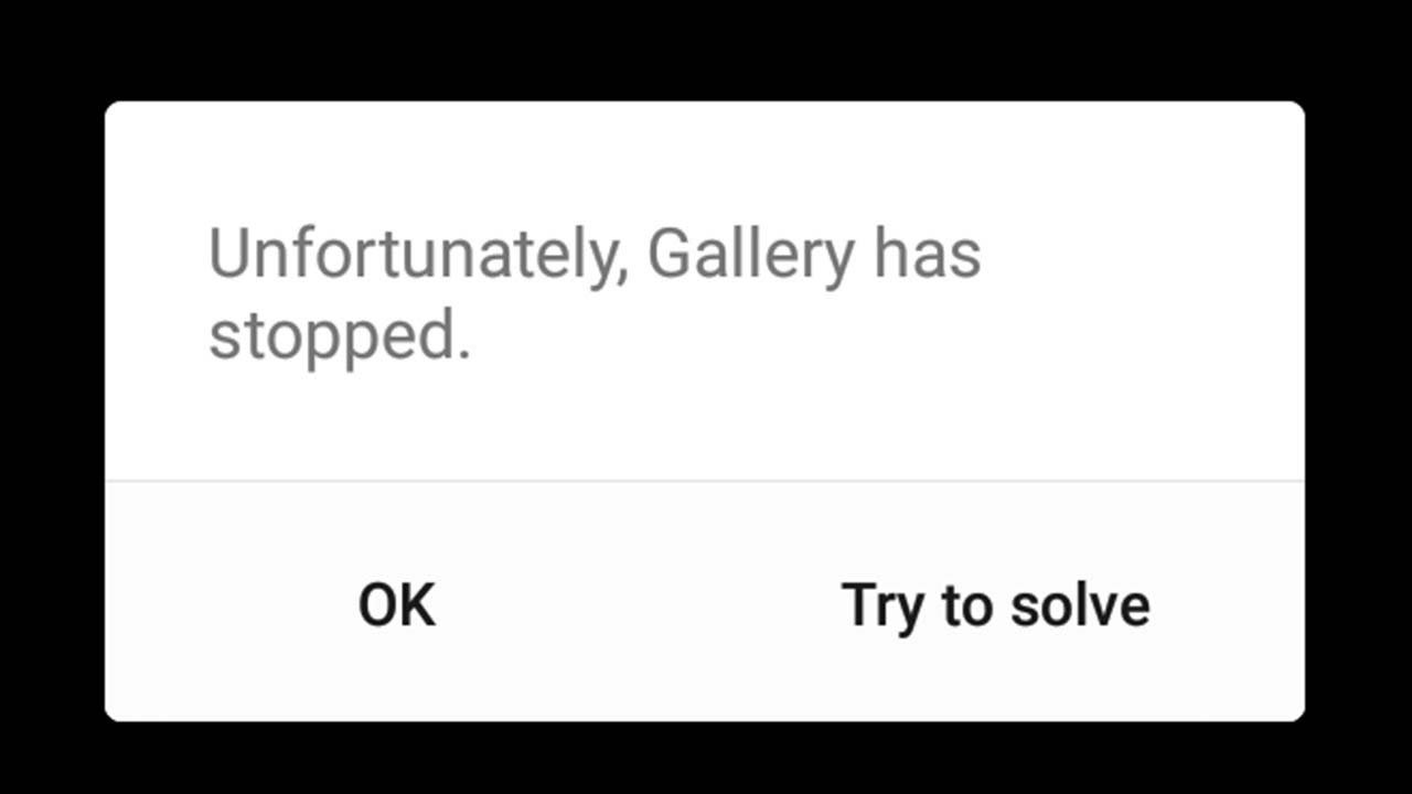 risolvere "Purtroppo, La galleria si è fermata" Su Android