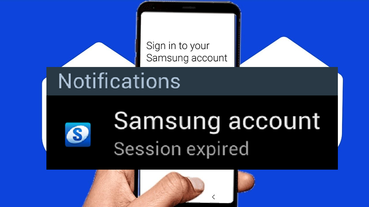 risolvere Conto Samsung Sessione scaduta Errore