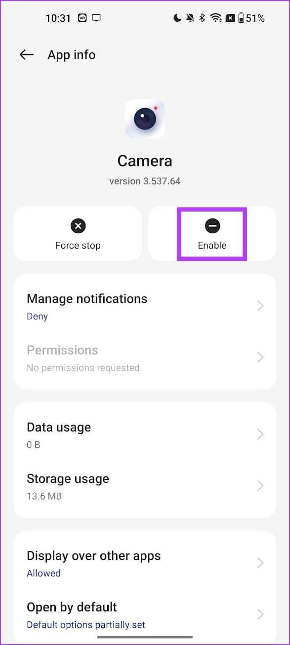 enable-camera-app