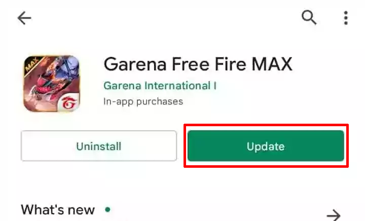 update free fire max