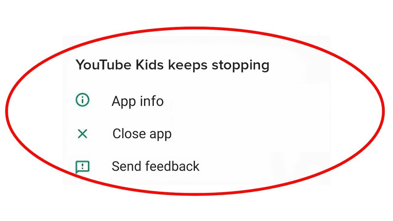 risolvere YouTube Kids non funziona
