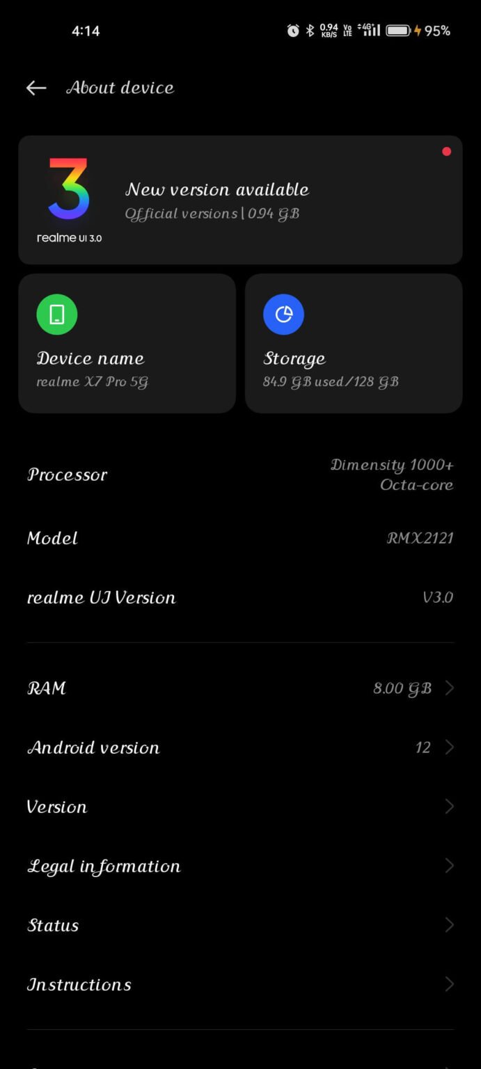 update-realme-os